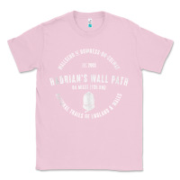 Bubblegum Pink hadrians wall path england wales hikes tank top Classic Tee - linhVisuals