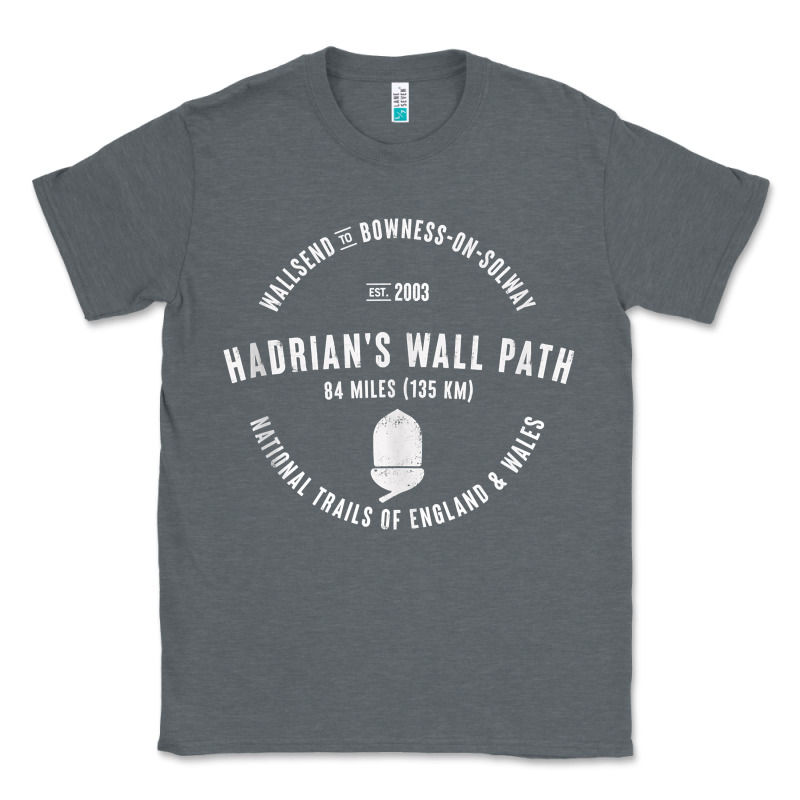 Hadrians Wall Path England Wales Hikes Tank Top Classic Tee by linhVisuals | Teevron