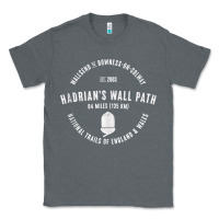 Charcoal Heather hadrians wall path england wales hikes tank top Classic Tee - linhVisuals