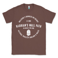 Chestnut hadrians wall path england wales hikes tank top Classic Tee - linhVisuals