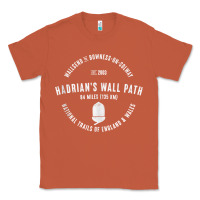 Copper hadrians wall path england wales hikes tank top Classic Tee - linhVisuals