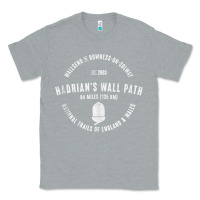 Heather Grey hadrians wall path england wales hikes tank top Classic Tee - linhVisuals