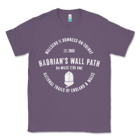 Lavender hadrians wall path england wales hikes tank top Classic Tee - linhVisuals