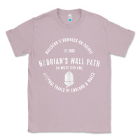 Lilac hadrians wall path england wales hikes tank top Classic Tee - linhVisuals