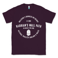 Plum hadrians wall path england wales hikes tank top Classic Tee - linhVisuals