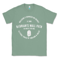 Sage hadrians wall path england wales hikes tank top Classic Tee - linhVisuals