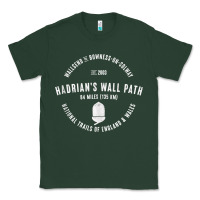 Sports Green hadrians wall path england wales hikes tank top Classic Tee - linhVisuals