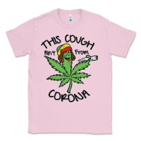 Bubblegum Pink Funny Weed Leaf Classic Tee - linhVisuals