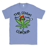 Colony Blue Funny Weed Leaf Classic Tee - linhVisuals