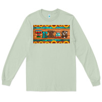 Matcha texas sunflowers license plate Long Sleeve Tee - Artiststas