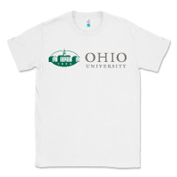White The ohio university Classic Tee - linhVisuals