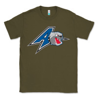 Army Green unc asheville bulldogs Classic Tee - linhVisuals