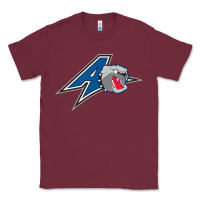 Burgundy unc asheville bulldogs Classic Tee - linhVisuals