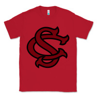 Red usc baseball Classic Tee - linhVisuals