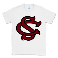 White usc baseball Classic Tee - linhVisuals
