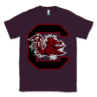 Plum the gamecocks athletics Classic Tee - linhVisuals