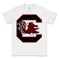 White the gamecocks athletics Classic Tee - linhVisuals