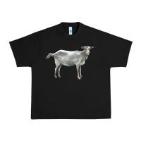 Black saanen goat Urban Heavy Tee - LillyAllenDesigns