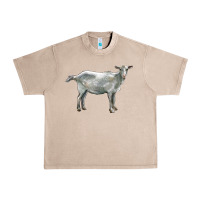 French Oak saanen goat Urban Heavy Tee - LillyAllenDesigns