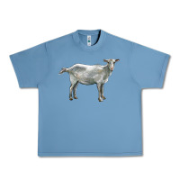 Pebble Blue saanen goat Urban Heavy Tee - LillyAllenDesigns