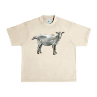 Sandshell saanen goat Urban Heavy Tee - LillyAllenDesigns