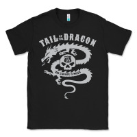 Black tail of the dragon Classic Tee - linhVisuals