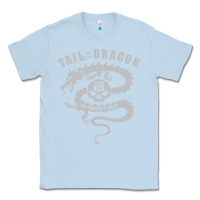Dusty Blue tail of the dragon Classic Tee - linhVisuals