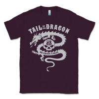 Plum tail of the dragon Classic Tee - linhVisuals