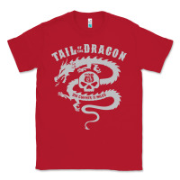 Red tail of the dragon Classic Tee - linhVisuals