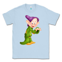 Dusty Blue dopey Classic Tee - linhVisuals