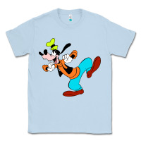 Dusty Blue goofy Classic Tee - linhVisuals
