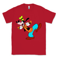 Red goofy Classic Tee - linhVisuals