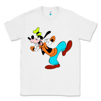 White goofy Classic Tee - linhVisuals