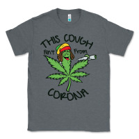 Charcoal Heather Funny Weed Leaf Classic Tee - linhVisuals
