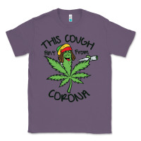 Lavender Funny Weed Leaf Classic Tee - linhVisuals