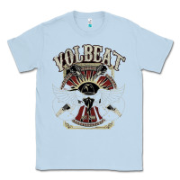 Dusty Blue volbeat est.2001 Classic Tee - linhVisuals