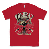 Red volbeat est.2001 Classic Tee - linhVisuals