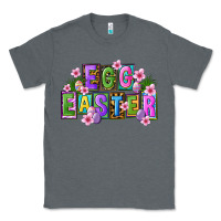 Charcoal Heather egg and easter Classic Tee - FaDigitalArtStudio