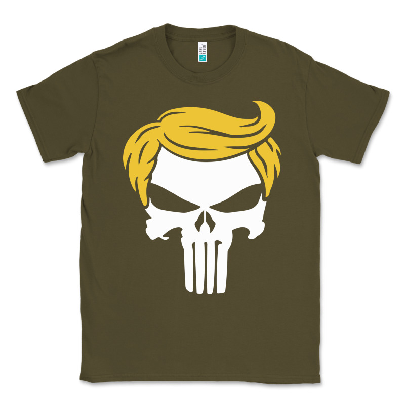 Trump Skull Classic Tee by linhVisuals | Teevron