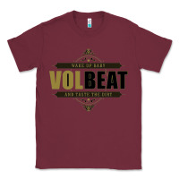 Burgundy volbeat wake up baby Classic Tee - linhVisuals