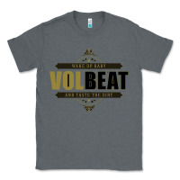 Charcoal Heather volbeat wake up baby Classic Tee - linhVisuals