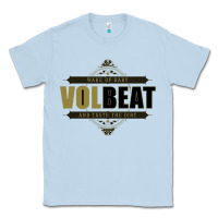 Dusty Blue volbeat wake up baby Classic Tee - linhVisuals