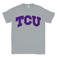 Heather Grey Texas Christian University Classic Tee - linhVisuals