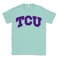 Seafoam Texas Christian University Classic Tee - linhVisuals