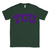 Sports Green Texas Christian University Classic Tee - linhVisuals
