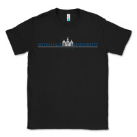 Black Seton Hall University Classic Tee - linhVisuals