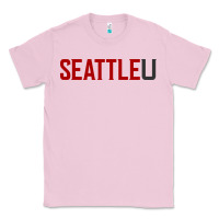 Bubblegum Pink Seattle University Classic Tee - linhVisuals