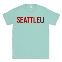 Seafoam Seattle University Classic Tee - linhVisuals