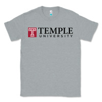 Heather Grey Temple University Classic Tee - linhVisuals