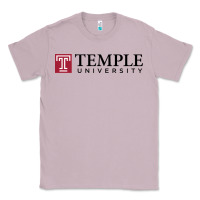Lilac Temple University Classic Tee - linhVisuals